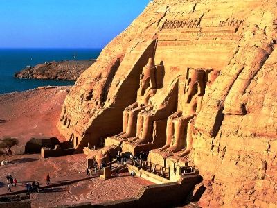 O templo de Abu Simbel